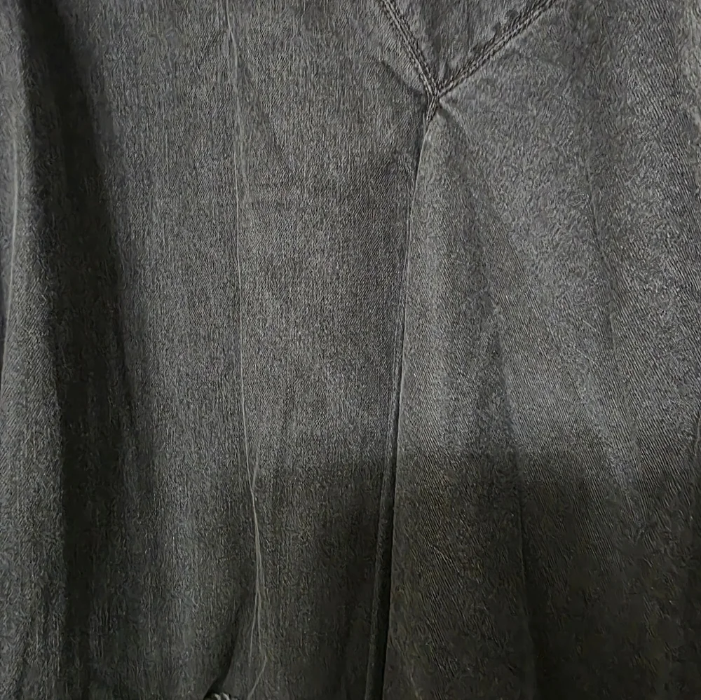 RALPH LAUREN ♥️ Black Denim Skirt SIZE 12 - Picture 6 of 16